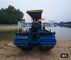 3.5m Length, 85KW ,2500m3,Amphibious Aquatic Weed Harvester Crawler Type Water Weed Harvester